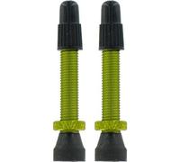 VAR Válvula Presta - 2ud 35mm Aluminio Verde