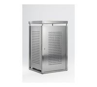 VAR VAR Armoire pour conteneurs à déchets, inox, pour bacs à ordures 120 l Quantité:1