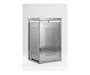 VAR VAR Armoire pour conteneurs à déchets, inox, pour bacs à ordures 120 l Quantité:1