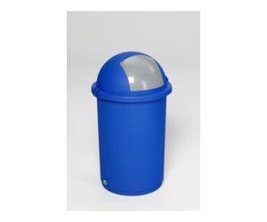 VAR VAR Bac à déchets en plastique bleu 50 l Quantité:1