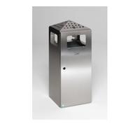VAR VAR Cendrier combiné H 92 perforé inox 80 l Quantité:1