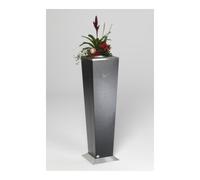 VAR VAR Cendrier H 110 avec insert à cendres/insert pour plantes argent antique 1,4 l Quantité:1