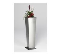 VAR VAR Cendrier H 110 avec insert cendres/insert pour plantes inox 1,4 l Quantité:1