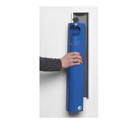 VAR VAR Cendrier mural B 12 verrouillable bleu gentiane 3,5 l Quantité:1