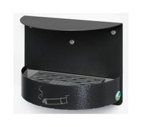 VAR VAR Cendrier mural H 23 verrouillable argent antique structuré 1,5 l Quantité:1