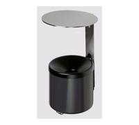 VAR VAR Cendrier mural WH 10 avec toit VA noir 0,6 l Quantité:1