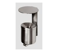 VAR VAR Cendrier mural WH 10 en acier inoxydable avec toit VA 0,6 l Quantité:1