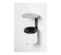 VAR VAR Cendrier mural WH 16 avec toit VA blanc 2,4 l Quantité:1