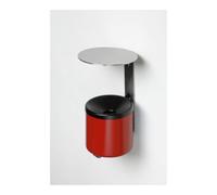 VAR VAR Cendrier mural WH 16 avec toit VA rouge 2,4 l Quantité:1