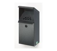 VAR VAR Cendrier mural WH 41 argent antique 3,7 l Quantité:1