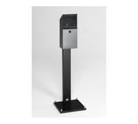 VAR VAR Cendrier mural WH 41 avec pied, argent antique 3,7 l Quantité:1