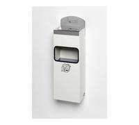 VAR VAR Cendrier mural WH 51 avec panneau blanc 0,8 l/4 l Quantité:1