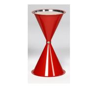 VAR VAR Cendrier sur pied en plastique rouge signalisation Quantité:1