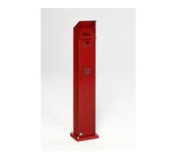 VAR VAR Collecteur de cendres et déchets colonne autoportante SG 115 rouge 2 l/5 l Quantité:1