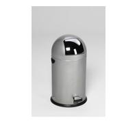 VAR VAR Collecteur de déchets 33 L avec pédale argent 33 l Quantité:1