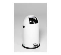 VAR VAR Collecteur de déchets 33 L avec pédale blanc 33 l Quantité:1