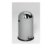 VAR VAR Collecteur de déchets 40 L avec pédale argent 37 l Quantité:1