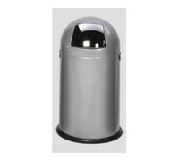 VAR VAR Collecteur de déchets 40 L sans pédale argent 37 L Quantité:1