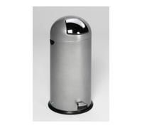 VAR VAR Collecteur de déchets 52 L avec pédale argent 55 l Quantité:1