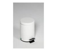 VAR VAR Collecteur de déchets à pédale blanc 12 l Quantité:1
