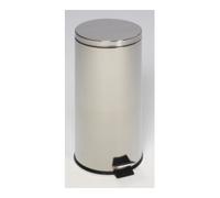 VAR VAR Collecteur de déchets à pédale inox poli 30 l Quantité:1