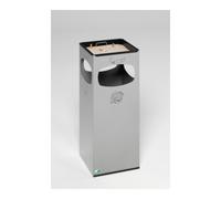 VAR VAR Collecteur de déchets/cendrier 4 compartiments, insert cendrier acier 28 l Quantité:1