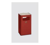 VAR VAR Collecteur de déchets/cendrier B 42R rouge 96,1 l Quantité:1