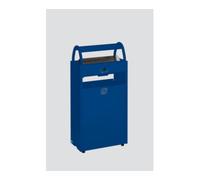 VAR VAR Collecteur de déchets/cendrier B 48 bleu gentiane 9 l/60 l Quantité:1