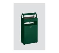VAR VAR Collecteur de déchets/cendrier B 48 vert mousse 9 l/60 l Quantité:1