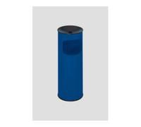 VAR VAR Collecteur de déchets/cendrier H 61 K bleu gentiane 1,5 l/17 l Quantité:1