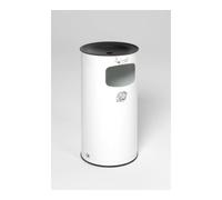 VAR VAR Collecteur de déchets/cendrier H 71 I K blanc 44 l Quantité:1