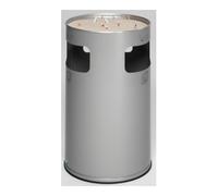 VAR VAR Collecteur de déchets/cendrier H 75K argent 69,2 l Quantité:1