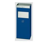 VAR VAR Collecteur de déchets/cendrier H 77 × I 21 cm bleu gentiane 2 l/21 l Quantité:1