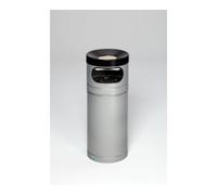 VAR VAR Collecteur de déchets/cendrier H 90 × I 56 cm argent 56 l Quantité:1