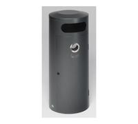 VAR VAR Collecteur de déchets/cendrier KS 70 argent antique 70 l Quantité:1