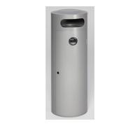 VAR VAR Collecteur de déchets/cendrier KS 90 argent 90 l Quantité:1