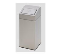 VAR VAR Collecteur de déchets en acier inoxydable avec insert intérieur 82 l Quantité:1