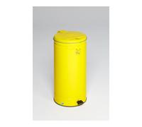 VAR VAR Collecteur de déchets grand volume (GVA) 66 l avec pédale jaune trafic (RAL 1023) 66 l Quantité:1