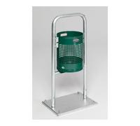 VAR VAR Collecteur de déchets type AG 04 vert mousse 27 l Quantité:1