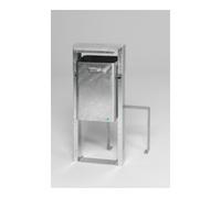 VAR VAR Collecteur de déchets type AG 08 à encastrer avec toit galvanisé à chaud 40 l Quantité:1