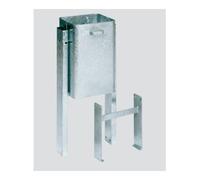 VAR VAR Collecteur de déchets type AG 08 à sceller galvanisé à chaud 40 l Quantité:1