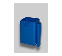VAR VAR Collecteur de déchets type AG 08 pour fixation murale ou sur tube, bleu gentiane 40 l Quantité:1
