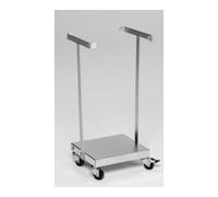 VAR VAR Collecteur de déchets type SHR 60 inox mobile pour sacs 60/70 l Quantité:1