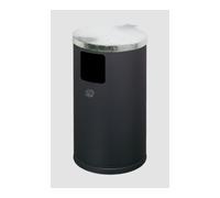 VAR VAR Collecteur de déchets type WR 1 pour fixation murale ou sur tube anthracite 30 l Quantité:1