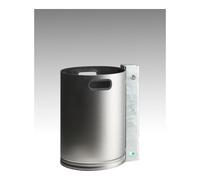 VAR VAR Collecteur de déchets type WR 3 inox 30 l Quantité:1