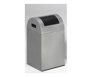 VAR VAR Collecteur de déchets WSG 40 R corps argent entrée anthracite 43 l Quantité:1