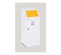 VAR VAR Collecteur de déchets WSG 69 avec porte avant et insert intérieur jaune 70 l Quantité:1