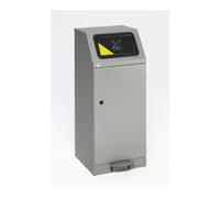 VAR VAR Collecteur de déchets WSG 75 avec pédale auto-extinguible argent 75 l Quantité:1