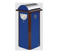 VAR VAR Collecteur déchets/cendrier AG 60 bleu gentiane 4,5 l/2x 60 l Quantité:1