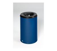 VAR VAR Corbeille à papier coupe-feu tête extincteur bleu gentiane 110 l Quantité:1